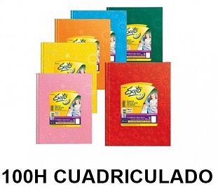 CUADERNO T/D EXITO E3 19X24 100H CUADRICULADO ARAÑA