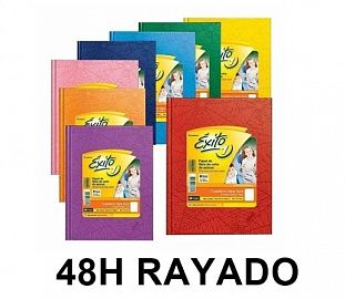 CUADERNO T/D EXITO E1 16X21 48H RAYADO ARAÑA