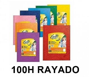 CUADERNO T/D EXITO E1 16X21 100H RAYADO ARAÑA