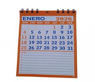 ALMANAQUE C/ESPIRAL G.SOLER 2026 14X16